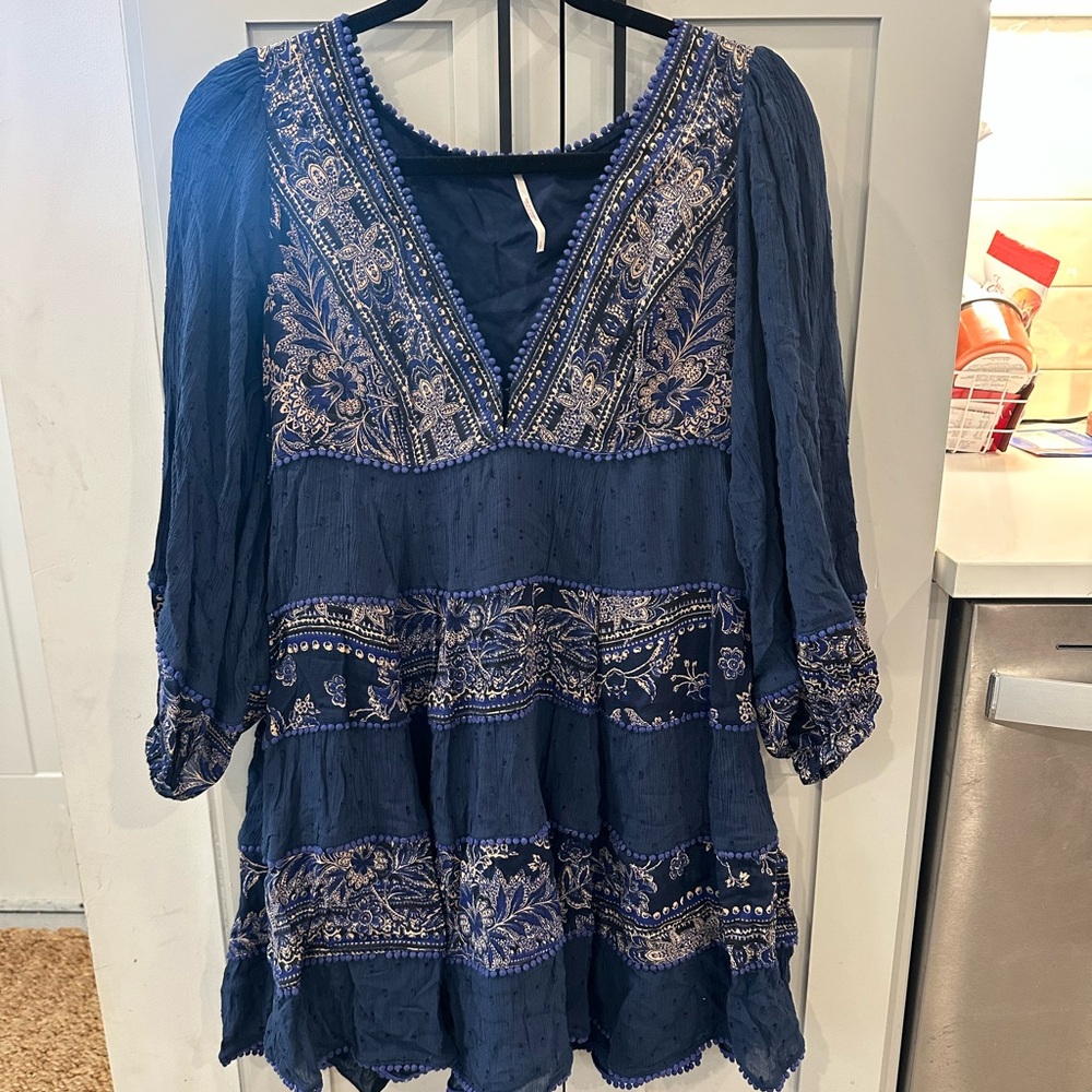Free People Embroidered Dress